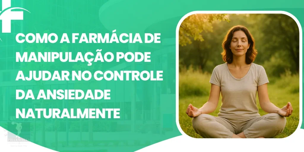farmácia de manipulação pode ajudar no controle da ansiedade
