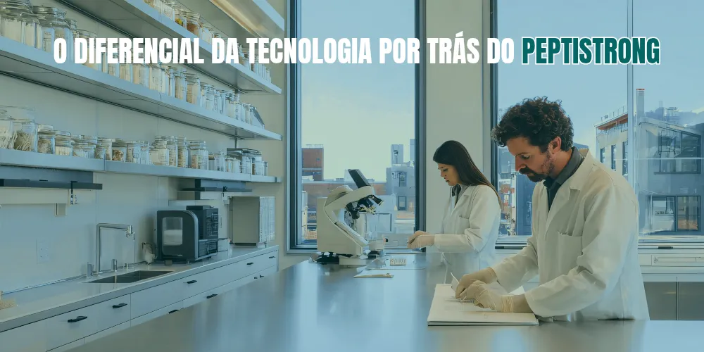 O diferencial da tecnologia por trás do PeptiStrong