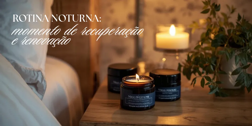 Rotina noturna: momento de recuperação e renovação