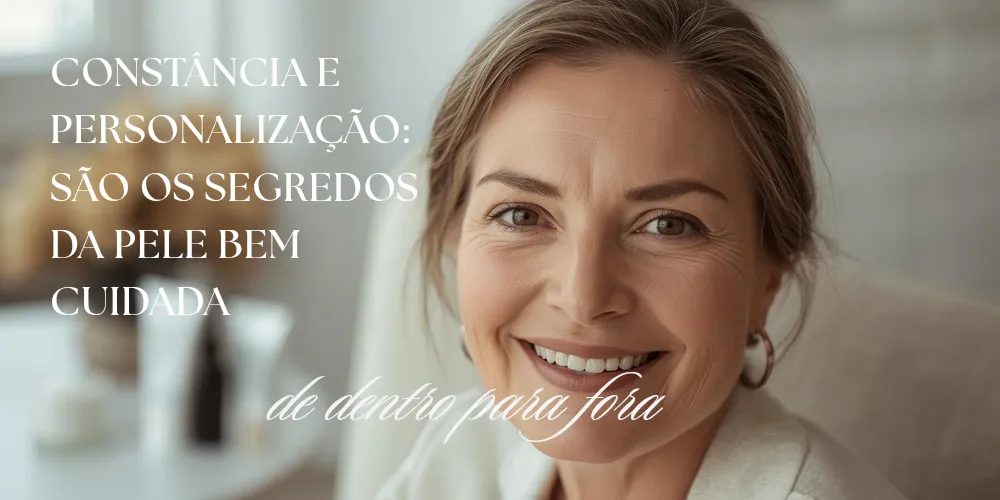Constância e personalização são os segredos da pele bem cuidada